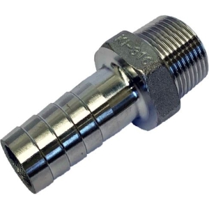 25NB (1) T316 Male Hose Tail