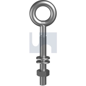 Eye Bolt C/W Nut & Washer Gr304 M12x100