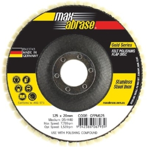 Felt Polishing Flap Wheel 125x20mm